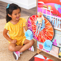 Dwustronny domek dla lalek diabelski młyn Fun Beach House KidKraft 