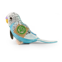 Rappa Papużki Faliste 13 cm ekologiczne Puszaki z dźwiękiem ćwierkania