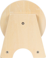 Sensoryczny bęben obrotowy Montessori z drewnianą kulką Small Foot