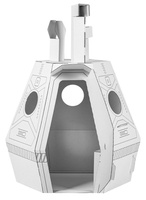 Kartonowy domek do malowania i samodzielnego złożenia Kapsuła Ratunkowa Tektorado