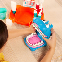 Interaktywny zestaw do nauki higieny jamy ustnej 15 elementów Hippodontist Battat 