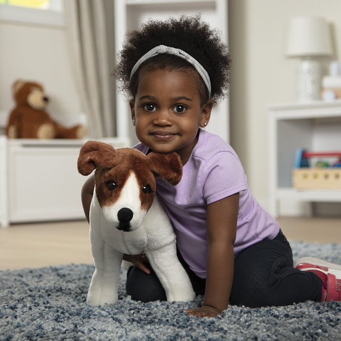 Przytulanka dla dzieci 50 cm Pies Jack Russell Terrier Melissa and Doug 