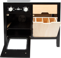 Modułowa kuchnia dziecięca i industrialna wyspa kuchenna Small Foot