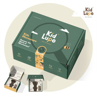 Mikroskop KidLupe zielony + karta pamięci microSD 8 GD Kidinex