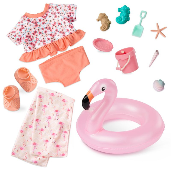 Lalka GABRIELA 46cm z akcesoriami na plażę Our Generation