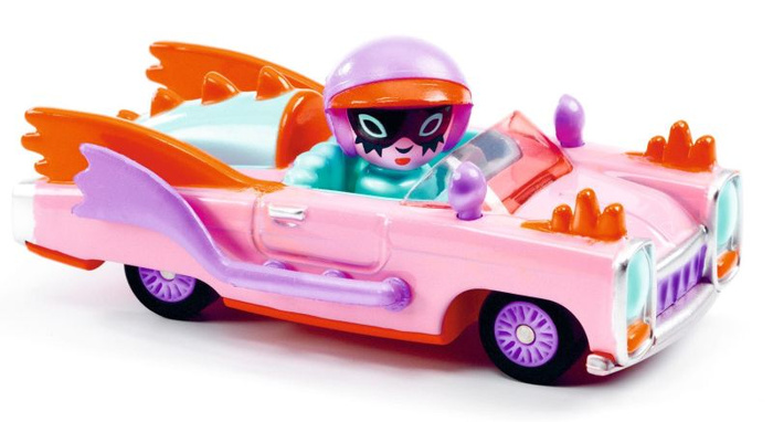 Autko Crazy Motors Pink Lady Djeco