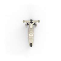 SCOOTANDRIDE Highwaykick 3S Hulajnoga z systemem sterowania 2w1 i kółkami LED składana 3+ Ash