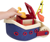 Komplet zabawek do kąpieli statek z akcesoriami Fish & Splish B.Toys
