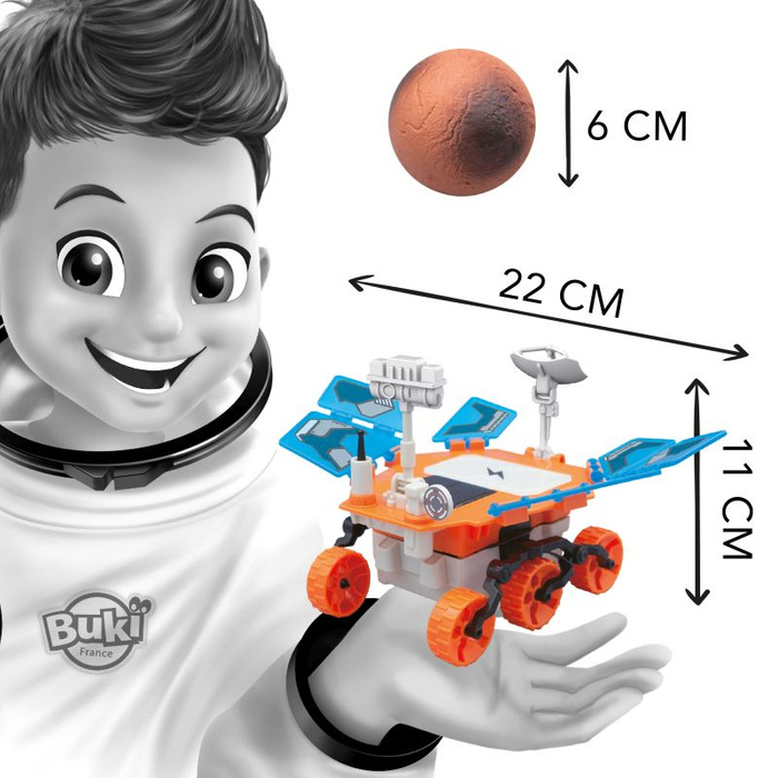 Łazik marsjański zasilany energią słoneczną Buki