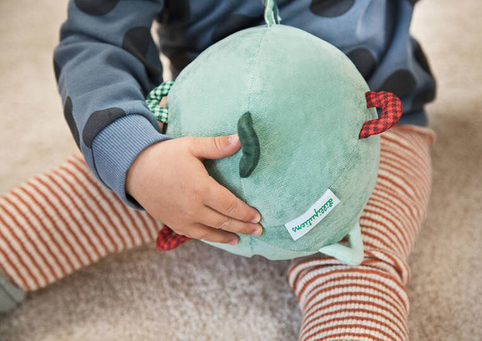 Wielofunkcyjna piłka sensoryczna z pozytywką Smok Joe Lilliputiens