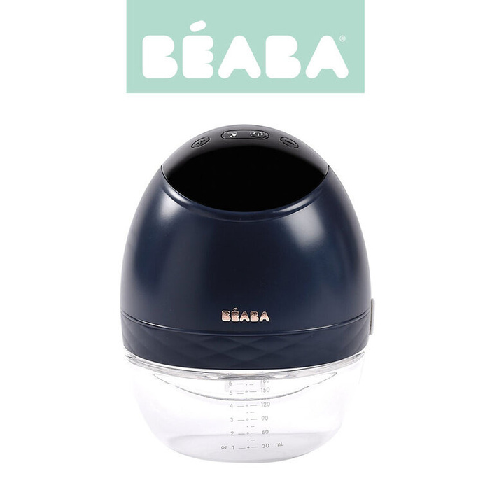 Bezprzewodowy laktator elektryczny muszlowy Hands-Free 180 ml Night Blue Beaba