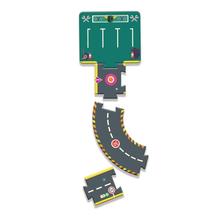 Puzzle kartonowe ULICE CRAZY MOTORS DJ05498