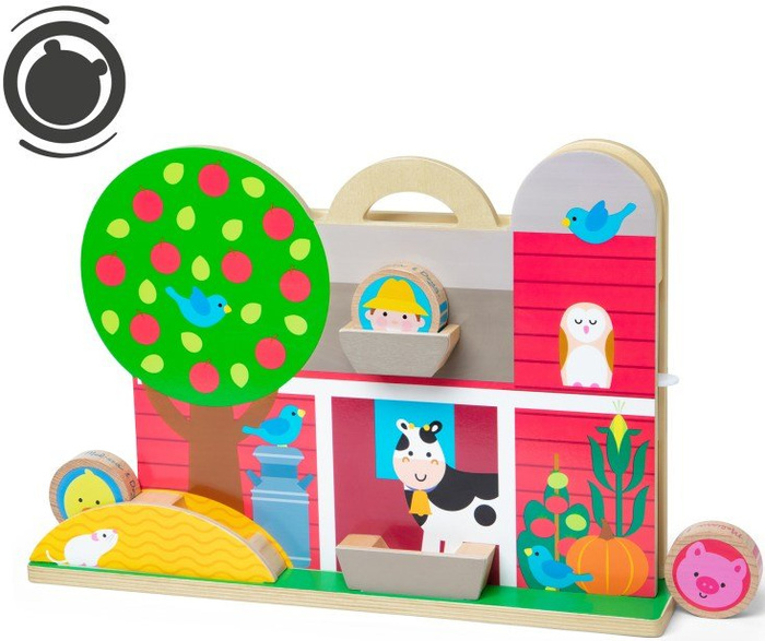 Zestaw do zabawy w farmę GO Tots Barnyard Tumble Melissa & Doug