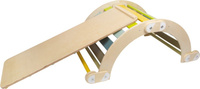Deska do zabawy drewniana zjeżdżanie i wspinaczka Sliding board Adventure 3w1 Small Foot