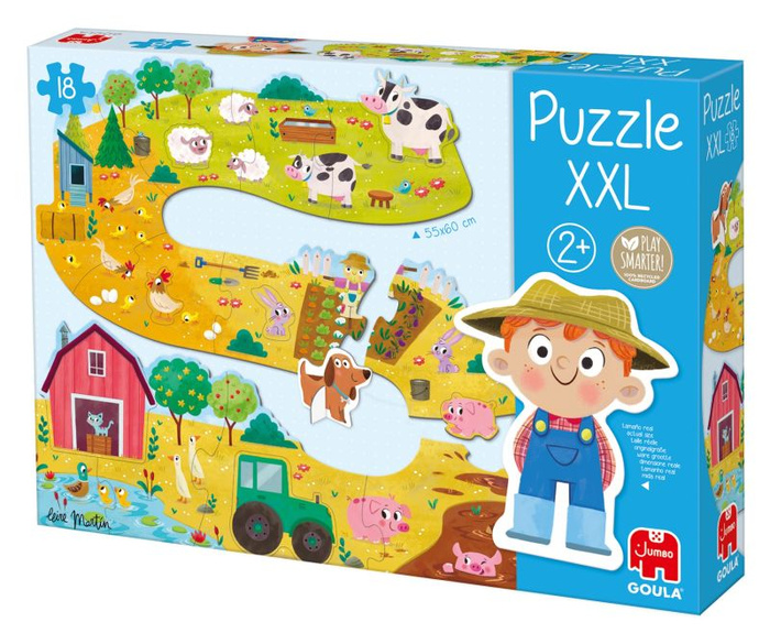 Wielkie puzzle XXL Gospodarstwo i życie na wsi Goula