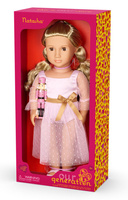 Lalka dla dzieci Natasha z figurką Dziadka do orzechów Our Generation