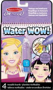 Wodna kolorowanka wielokrotnego użytku Water Wow U kosmetyczki Melissa & Doug