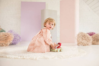 Drewniany wózek z sorterem do ciągnięcia Wilk Louis LILLIPUTIENS