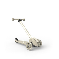 SCOOTANDRIDE Highwaykick 3S Hulajnoga z systemem sterowania 2w1 i kółkami LED składana 3+ Ash