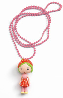 Biżuteria dla dziewczynki łańcuszek laleczka Berry Djeco