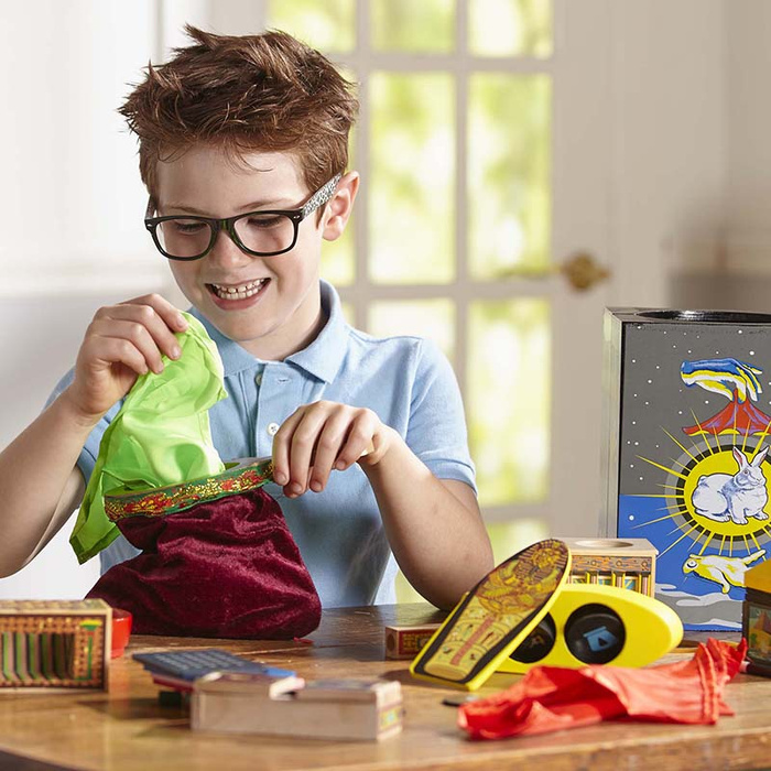 Drewniany zestaw magiczny Deluxe Melissa and Doug