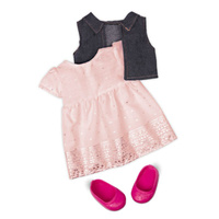 Lalka dla dzieci KAELYN 46cm z regulowanymi włosami do stylizacji i zestawem akcesoriów Our Generation