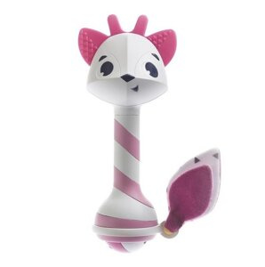 Tiny Love Grzechotka z gryzakiem dla niemowląt Tiny Smarts Sarenka Florence Zabawka sensoryczna