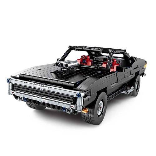 MOULD KING Klocki konstrukcyjne Dodge Charger R/T Muscle Car RC 1:12 - 1098 elementów