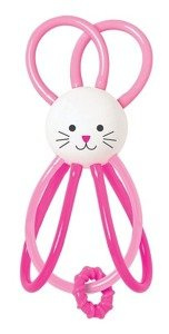 Elastyczny gryzak różowy królik Manhattan Toy