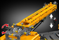 MOULD KING mobilny mechaniczny Żuraw Klocki 17058 TECHNIC 997 elementów