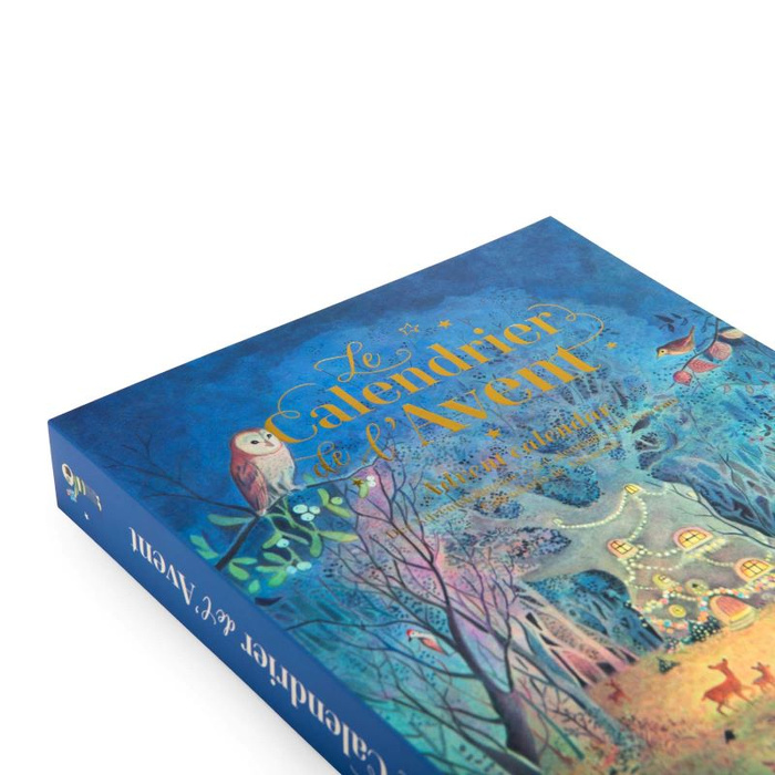 Bajkowy Kalendarz adwentowy latarka projektor La Grande Famille Moulin Roty