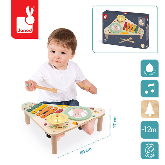 Stolik muzyczny Sunshine 12m+ Janod