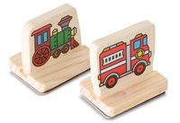 Mój pierwszy drewniany zestaw pieczątek Pojazdy Melissa and Doug 12391-MD 