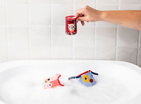 Lilliputiens Zabawka sensoryczna dla niemowląt miękkie Kubeczki do kąpieli Piesek Jules 