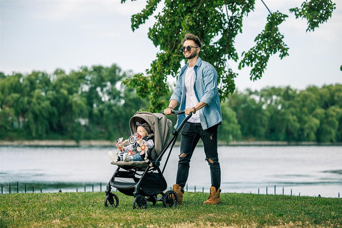 Tiny Love Łuk z uchwytem do wózka i szeleszczącymi grzechotkami dla niemowląt Tiny Rockers