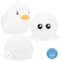 Lampki wodoodporne mini białe silikonowe 3 szt Rabbit & Friends 