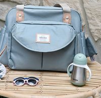 Bidon termiczny dla dziecka Niekapek ze słomką termobutelka 250ml Sage green Beaba