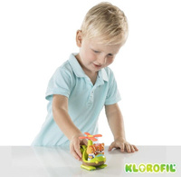 Helikopter Klorofil z figurką zwierzątka