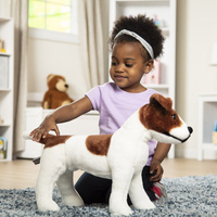 Przytulanka dla dzieci 50 cm Pies Jack Russell Terrier Melissa and Doug 