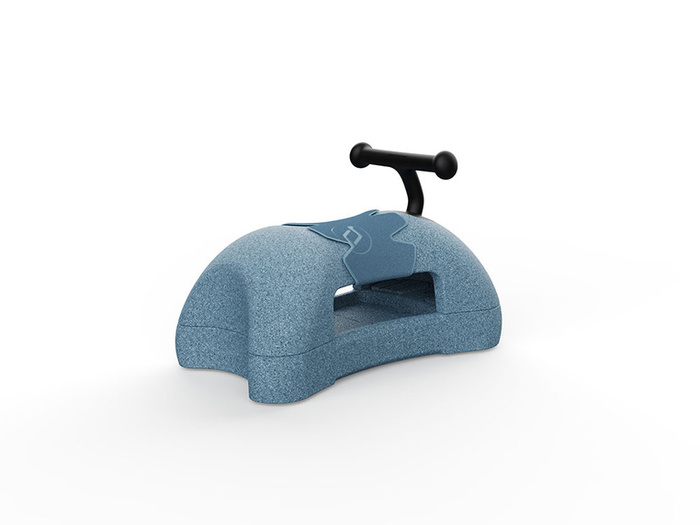 Scootandride My First jeździk pchacz dla dzieci 3w1 6 m+ Steel niebieski