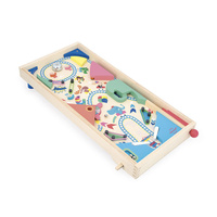 Pinball drewniana gra zręcznościowa Applepop Janod