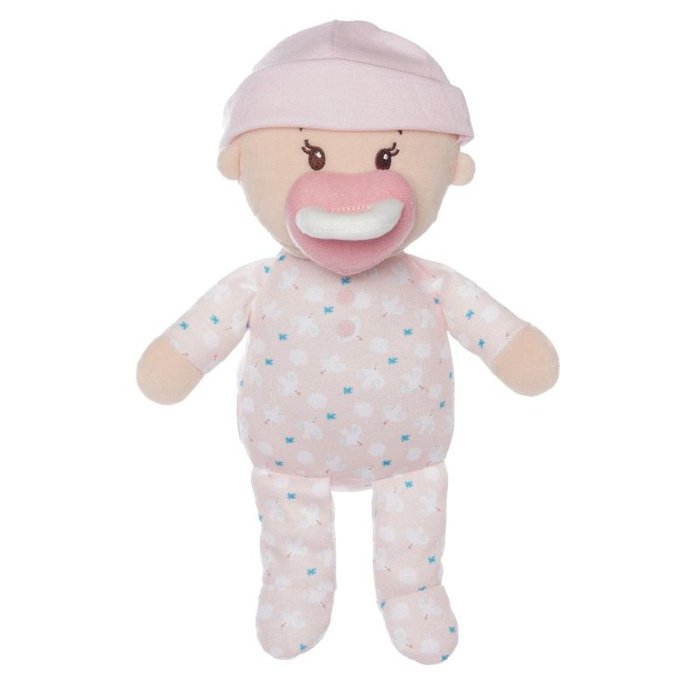 Zestaw dla dzieci lalka Peach i przenośne łóżeczko Love Stella Manhattan Toy