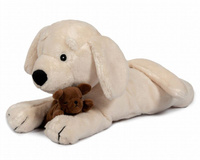 Pluszowy piesek mama z 2 szczeniakami Astrup