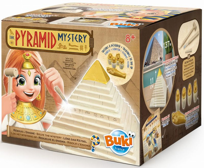 Nauka i zabawa dla dzieci Tajemnica piramidy Buki