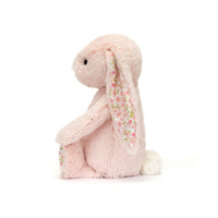 Króliczek z kwiecistymi uszami pudrowy róż Cherry 31 cm Jellycat pluszaki dla dzieci
