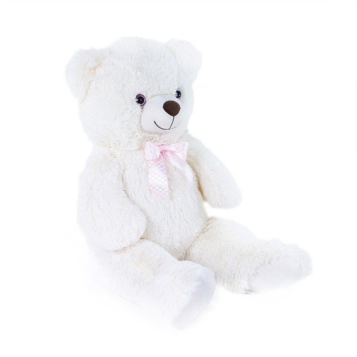 Duży miś pluszowy Lily 78 cm biały Rappa maskotki