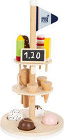 Drewniana patera na lody Fresh Small Foot 