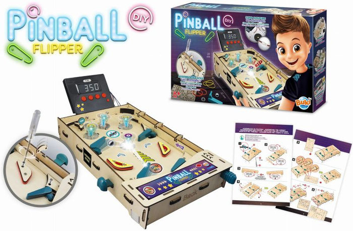 Automat do gry w pinball samodzielny montaż Buki zrób to sam