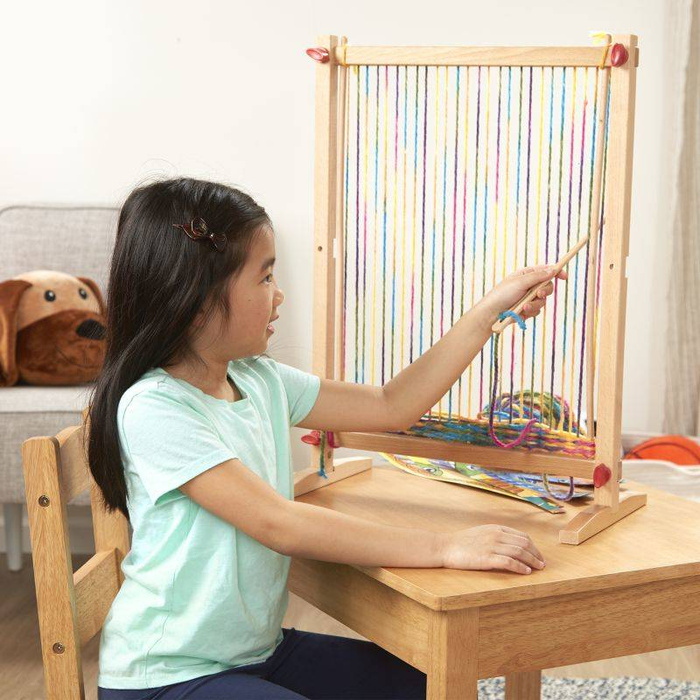 Drewniane krosno tkackie Melissa & Doug