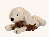 Pluszowy piesek mama z 2 szczeniakami Astrup